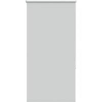Roller Blind Blackout Light Grey 75x130 cm Fabric Width 70.7 cm Polyester