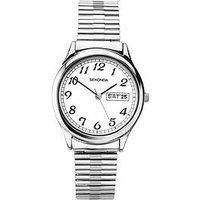 Sekonda Men'S Easy Reader Silver Stainless Steel Bracelet With White Dial Watch