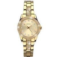 Sekonda Ladies Joanne Gold Alloy Bracelet With Champagne Dial Watch