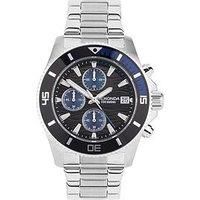Sekonda Mens Silver Stainless Steel Chronograph Watch