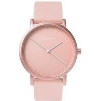 Sekonda Ladies Palette Pink Silicone Strap With Pink Dial Watch
