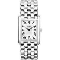 Accurist Rectangle Womens Silver Stainless Steel Bracelet Analogue Watch