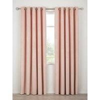 Very Home Thermal Velour Lined Eyelet Curtains