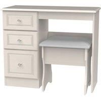 Lisbon Ready Assembled Vanity and Stool Set Kashmir Ash