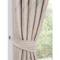 Zen Pencil Pleat Tieback Pair