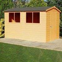Shire Lewis 12ft x 8 ft Handmade Shed