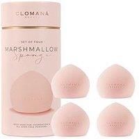 Clomana Marshmallow Makeup Sponge Set Of 4