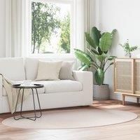 Rug 'HUARTE' Sand 120x170 cm Oval