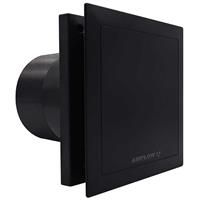 Airflow QuietAir QT100 Extractor Fan 100mm Standard in Black