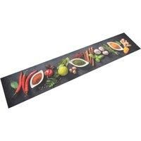 Kitchen Rug Washable Spices 60x300 cm Velvet