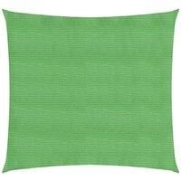 Sunshade Sail 160 g/m Light Green 4.5x4.5 m HDPE