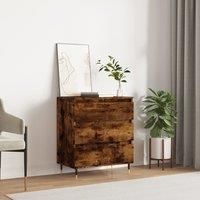 Sideboard Smoked Oak 60x35x70 cm Engineered Wood