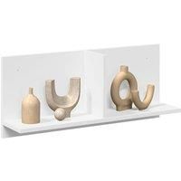 Wall Cabinet 70x16.5x30 cm White Engineered Wood