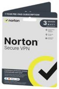 Norton Secure VPN 3 Devices 1 Year Digital Download