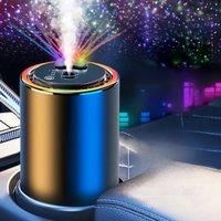 Car Air Freshener 3 in 1 Color Car Perfume Aroma Diffuser Automatic Spray Deodorization Aroma Diffuser Colorful Atmosphere Light