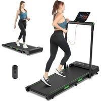 Dprodo Folding Treadmill for Home 2.5HP, Standard in Black