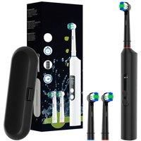 Smart Electric Toothbrush, 4 Modes USB Charging Rechargeable Electric Toothbrushes, Fit for Oral B