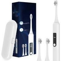 Smart Electric Toothbrush, 3 Modes Rechargeable Electric Toothbrushes Compatible with Philips