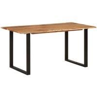 Dining Table 154x80x76 cm Solid Acacia Wood