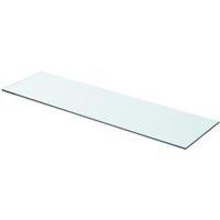 Shelf Panel Glass Clear 70x20 cm