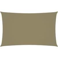 Sunshade Sail Oxford Fabric Rectangular 3x6 m Beige