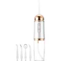 Water Dental Flosser for Teeth 230ML Portable Cordless Oral Irrigator Rechargeable Flossing