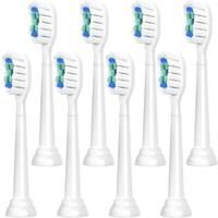 8pcs Replacement Toothbrush Heads Compatible with Philips Sonicare Electric Toothbrush Professional