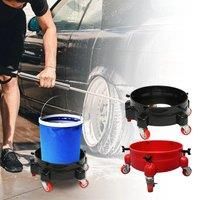 Bucket Dolly with Wheels, Rolling Bucket Dolly with 360 Swivel Bucket Roller Removable Truck with