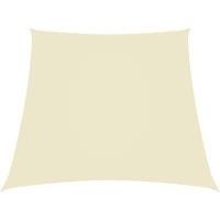 Sunshade Sail Oxford Fabric Trapezium 2/4x3 m Cream