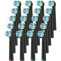 Compatible with Oral B Electric Toothbrush Cross Action Replacement Brush Heads Refills, Toothbrush