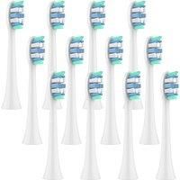 Replacement Toothbrush Brush Heads Compatible with Philips Sonicare and More Click-on Handles 2100