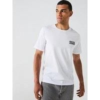 Jack & Jones Left Chest Logo T-Shirt - White