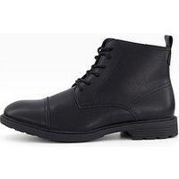 Jack & Jones Danby Pu Lace Up Boot - Black