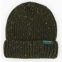 Jack & Jones Cliff Beanie Hat - Dark Brown
