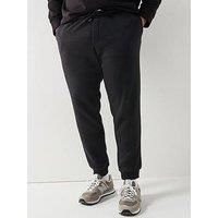 Jack & Jones Plus Size Gordon Bradley Cuff Joggers - Black