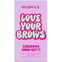 4-Piece Eyebrow Trimmer & Brow Makeup Set - 4 Colours