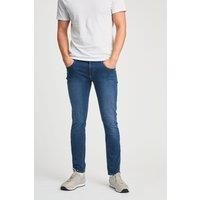 Skinny Fit Mid-Rise Denim Jeans