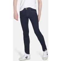 Skinny Fit Mid-Rise Denim Jeans