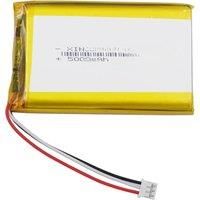 3.7V 5000mAh 18.5Wh Li-Polymer Replacement Lipo Rechargeable Battery 105080 3 Wires JST 3Pin 2.0mm Connector NTC for Thermistor