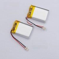 2pcs 3.7V 600mAh 1.48Wh Li-Polymer Li Lithium Battery 3-Wire JST 3pin 51146 Connector 602535 For Car