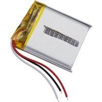 3.7V 700mAh 2.59Wh Thermistor 3 Wires 603035 Replacement Li Lipo Rechargeable Battery For Car Camera
