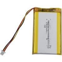 3.7V 1500mAh 5.55Wh Li-Polymer Rechargeable Li Lithium Battery 603759 JST 3Pin 1.0mm Connector NTC Thermistor For GPS Dash Cam