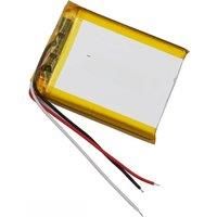 3.7V 1600mAh 5.92Wh 3 Wires JST 3Pin NTC Thermistor LiPolymer Replacement Lipo Rechargeable Battery