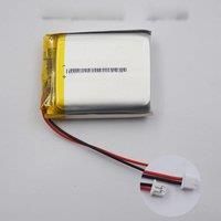 3.7V 1500mAh 5.55Wh Rechargeable LiPolymer Li Lipo Battery 103443 JST 2Pin 1.25mm For GPS