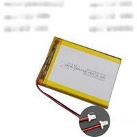 3.7V 3000mAh 11.1Wh Li Lithium Battery 505573 Lipo JST 2Pin 1.0/1.25/1.5/2.54mm Connector For GPS
