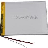 3.7V 5000mAh 18.5Wh Rechargeable Li Lithirm Lipo Battery 3490120 Repair For GPS LED PAD Light