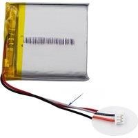3.7V 1800mAh 6.66Wh Thermistor 3Wires LiPolymer Li Lithium Battery 804040 JST 3Pin 1.25mm