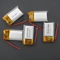 XINJ 5pcs 3.7V 80mAh Li-Po Polymer Battery 501220 051220 For Bluetooth Speaker Earphone 3D Glasses