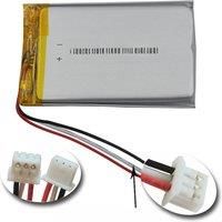 3.7V 1200mAh Thermistor 3Wires Polymer Li Lithium Battery 503759 Lipo JST 3Pin 1.25mm For GPS Mp5