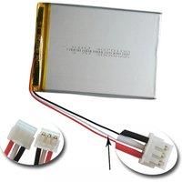 3.7V 3000mAh 11.1Wh Rechargeable 3Wire Thermistor Polymer Li Lithium Battery 4070100 3pin 1.5mm For